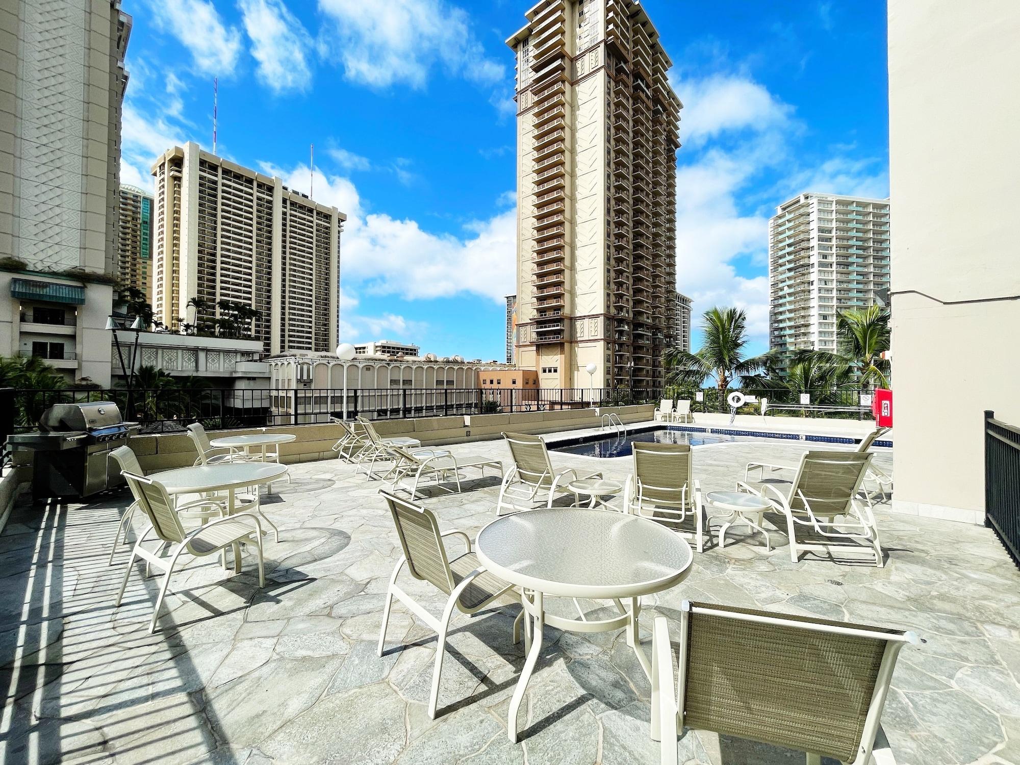 Aqua Palms Waikiki Aparthotel Honolulu Exterior foto