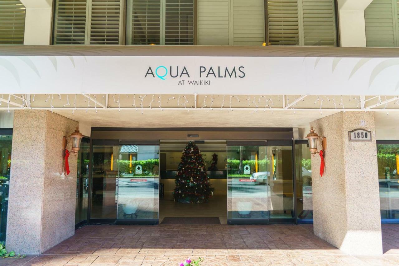 Aqua Palms Waikiki Aparthotel Honolulu Exterior foto